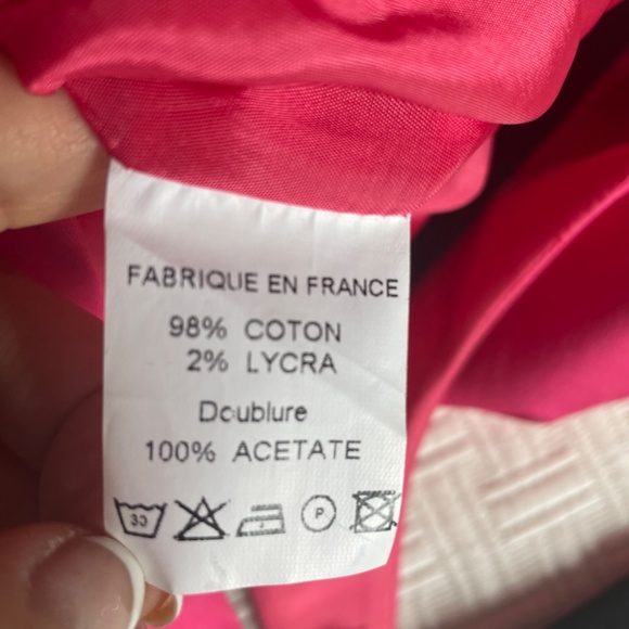 Fushia Pink Summer Dress from France - size 38. - Picture 3 of 5
